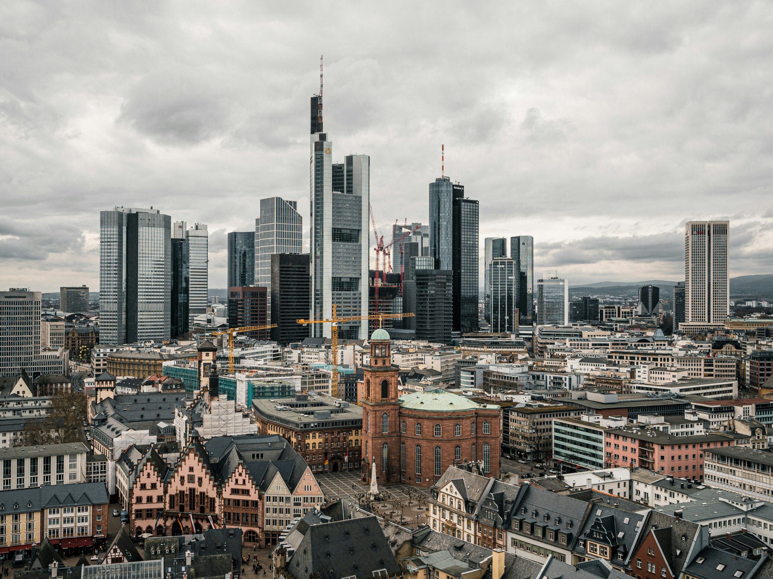 aerial view of city buildings during daytime